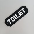 thumbnail image 1 of de la puerta del inodoro Cartel de de del de del letrero del retrete Caucho flexible del PVC, 1 of 7