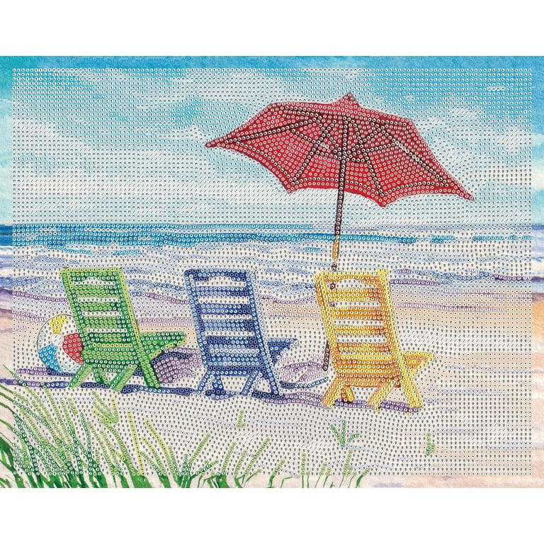 DIAMOND DOTZ® Beach Chairs Special Edition Diamond Painting Kit