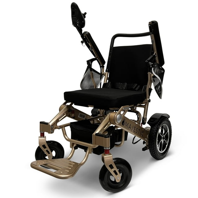 Majestic Fauteuil Roulant Électrique, Fauteuils Roulants Électriques Légers pour Aînés, Capacité de 350 Lb