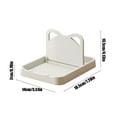thumbnail image 3 of Aodebiao Pot Lid Holder, Lid and Spoon Rest Holder for Kitchen Counter, Foldable Pan Lid Organizer Stand with Nonslip Pads, Multifunctional Utensils Pan Pot Cover Lid Rack Shelf For Stove Top, 3 of 6