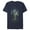 Navy Blue, variant on Men's Batman Gotham City Signal  Graphic Tee Black Large