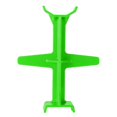 thumbnail image 1 of Plastic Motorcycle Fork Guard Protector For Off-road Motorcycles Black-KEEW, 1 of 4