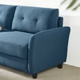 thumbnail image 3 of Zinus Ricardo Fabric Sofa Couch, Lyon Blue, 3 of 7