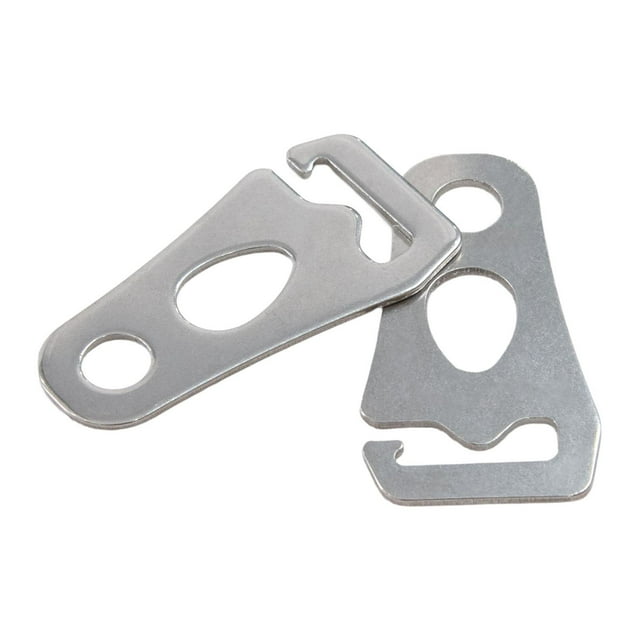 2 tensores de cuerda para tienda de campaña de 7 cm, antideslizantes, con hebillas para cuerda de viento, equipo de acampada para mochileros.