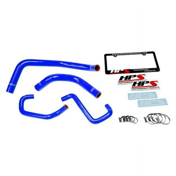 HPS Reinforced Blue Silicone Radiator Hose Kit Coolant for Toyota 07-15 Tundra 4.0 V6