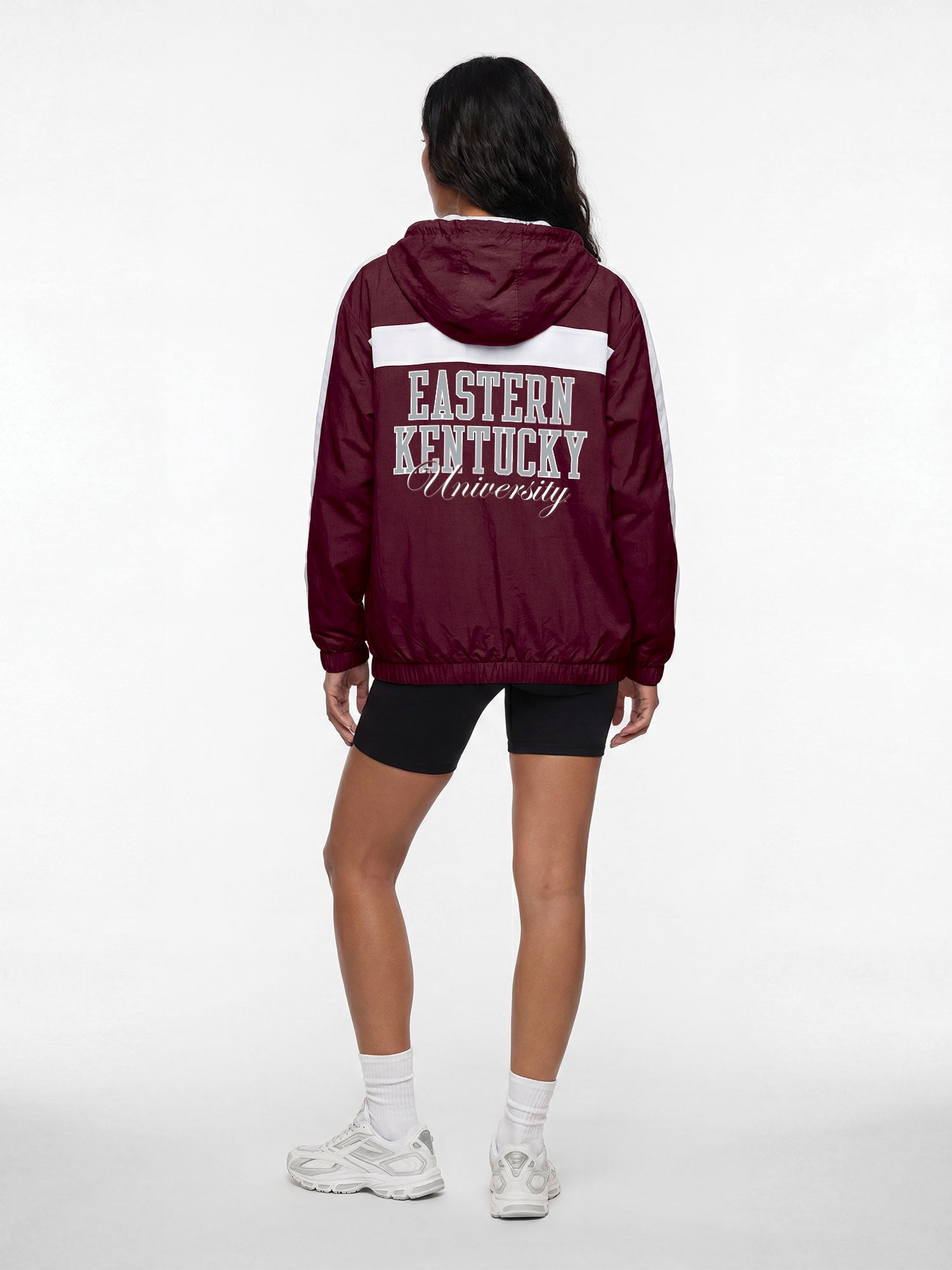 Eastern Kentucky Colonels Reebok Womens Colorblocked Full Zip Jacket