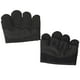 thumbnail image 4 of Guantes de levantamiento de pesas con acolchado de silicona para gimnasio, para adultos y deportistas. Negro L, 4 of 9