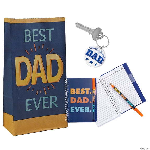 36 Pieces Value Father's Day Best Dad Gift Kit for 12