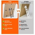 thumbnail image 5 of 6 Pcs Picture Frame Bracket, Picture Frame Easel Bracket, with Self-Adhesive for 5.9 to 10.2 Inch Picture Frame Easel, 5 of 7
