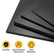 thumbnail image 3 of Uxcell 4 Pack ABS Plastic Sheet, 0.02" Thick 12"x12" Flexible Hard Plastic Sheet, Heat Moldable Plastic Panel for DIY Crafts Home Decoration, Black, 3 of 6