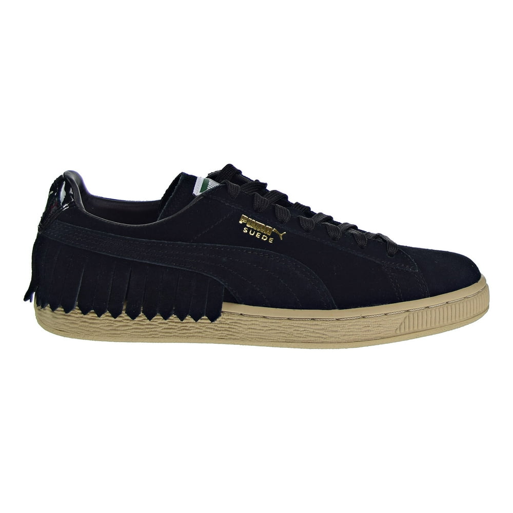 puma suede black women