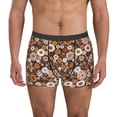 thumbnail image 2 of Goofa Sunflowers Printed Men's Boxer Briefs Underwear, Moisture-Wicking Underwear, Trunk,Soft and Breathable Cotton Underwear-XX-Large, 2 of 9