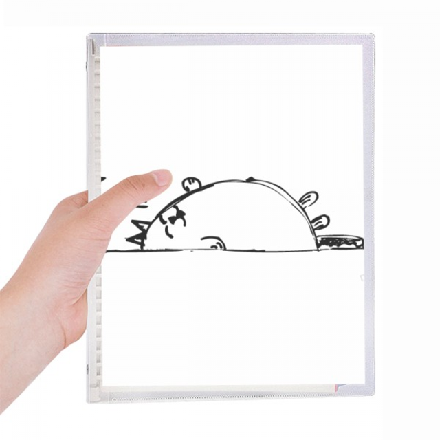 Carnet Ligne Paresseuse Chat Journal Rechargeable Papeterie