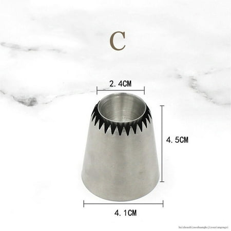 

Cake Decoration Sultan Tube Baking Tool Russian Pastry Tip Icing Piping Nozzles