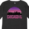 thumbnail image 4 of Inktastic Chicago Gifts Souvenirs for Kids Girls Long Sleeve Toddler T-Shirt, 4 of 5