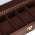 thumbnail image 3 of 6 Slot Vintage Wooden Watch Jewelry Storage Case Organizer Display Storage Container Box, 3 of 4