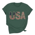 thumbnail image 7 of Vetsdori Women's Patriotic T Shirts Red White and Blue Independence Day Pullover Short Sleeve Fourth of July,USA Years Anniversary Graphic Crew Neck Summer Blouses for Women Casual, 7 of 7