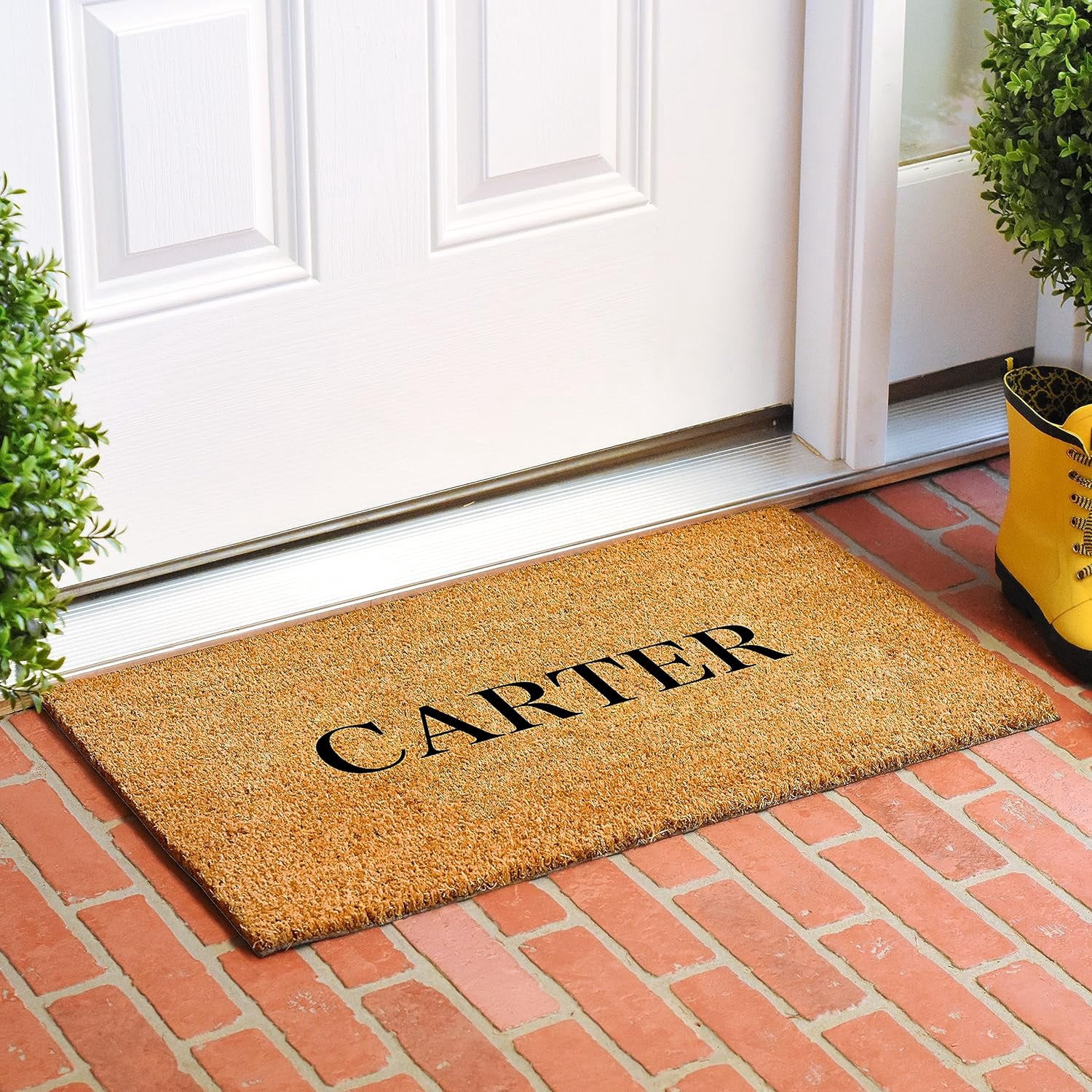 Calloway Mills 111243048 Bold Carter Personalized Doormat 30" x 48"