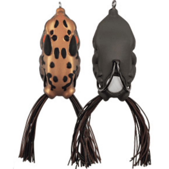 LUNKERHUNT LP LH COMPACT FROG 2.25 1/2OZ DUSK CPTF07