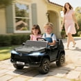 thumbnail image 2 of Qaba Licensed Lexus GX550 Electric Car, 12V Ride On Toy with 2-Seater Black, 2 of 10