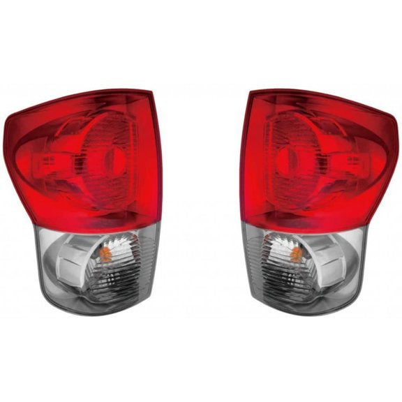 For 2007-2009 Toyota Tundra Pair Rear Tail Lights Driver and Passenger Side TO2800165 TO2801165 | 81560-0C070 81550-0C070