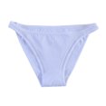 thumbnail image 4 of Scyoekwg Womens Underwear Thong Solid Color Ladies Panties Fashion Mid Waisted Breathable Bikini Underwear Hipster Panties Pack of 3(White,XL), 4 of 5