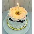 thumbnail image 5 of DEZICAKES Reuseable Fake Cake Birthday Cake w/ Candle Holder 6" Faux Cake- Fake Food Decoration Dezicakes, 5 of 8