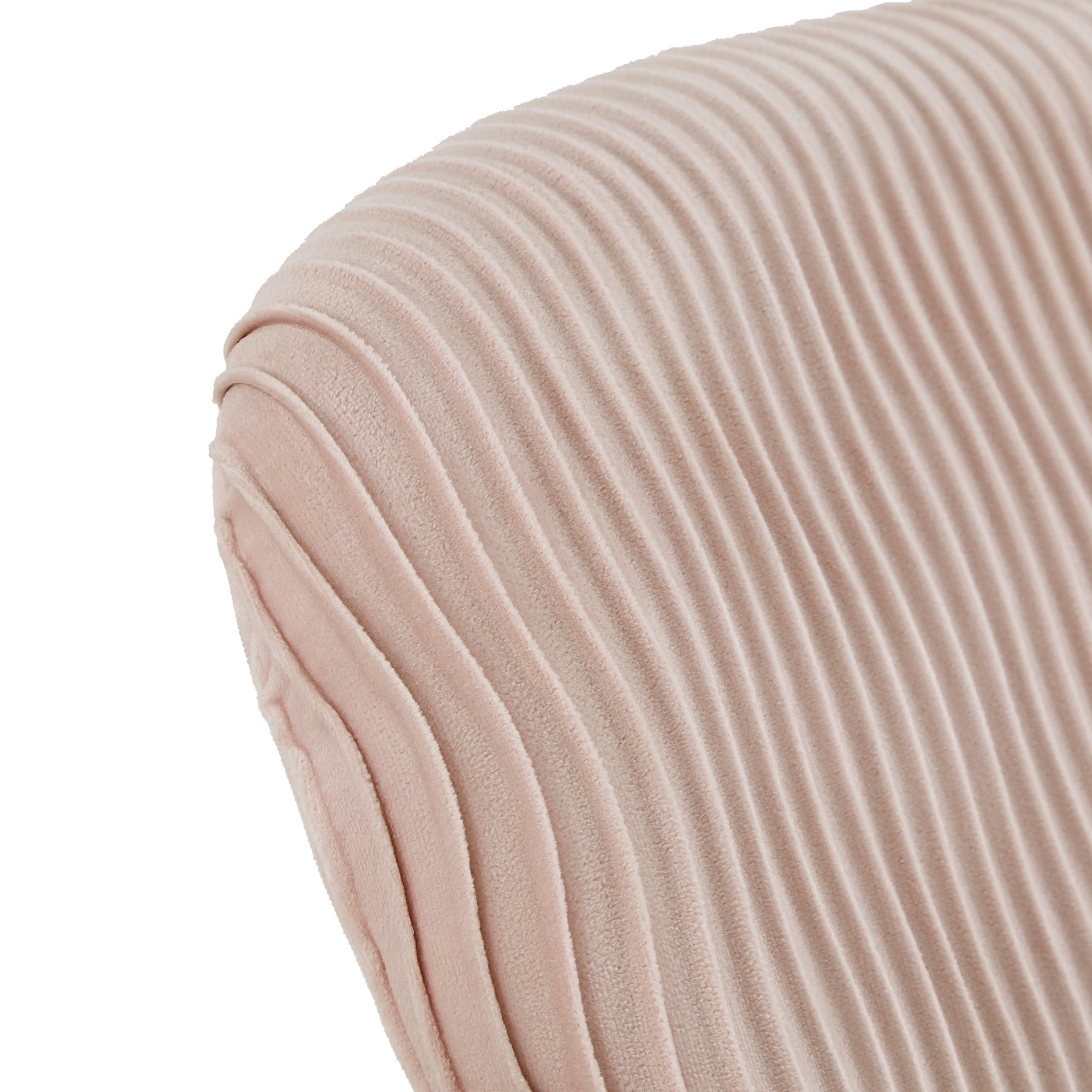 Weston Home Bold 14.57 in Task Chair with Adjustable Height & Swivel, 250 lb. Capacity, Blush Pink