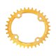 thumbnail image 1 of Platos y bielas para bicicleta de montaña Wosthever Amarillo 38T Ovalados 104BCD, 1 of 6