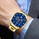 thumbnail image 3 of Nuevo Reloj De Negocios Para Hombre, Reloj De Pulsera De Cuarzo Con Diseño Retro De Aleación De Acero, Reloj De Calendario Para Negocios Diarios seitruly AP007039-03, 3 of 3