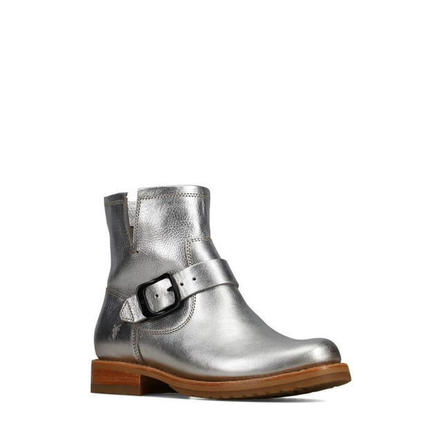 Botines Frye Veronica Flex para mujer de piel de plena flor, 6,5 m