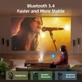 thumbnail image 3 of 2026 Upgraded  Projector with Electric  &  5.4 for Outdoor Movies, 3 of 7