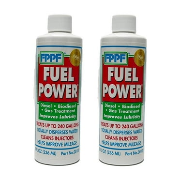 FPPF Fuel Power® Diesel & Gas Fuel Treatment – 8 oz.(Pack of 2)