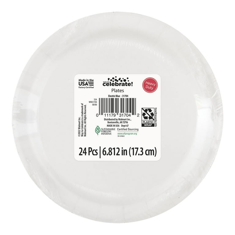 Walmart 2024 paper plates
