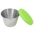 thumbnail image 3 of Essential Oil Container, Leakproof Storage Salad Dressing Container Safe  For Beauty Salon Green Lid, 3 of 8