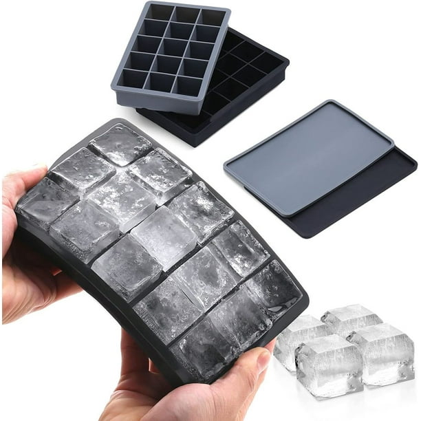 Square Ice Cube Stencil Large Ice Cube Cocktails Trays Ice Cube Moulds