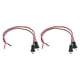 thumbnail image 3 of Riwesomey 1 par portátil 12V azul/rojo parpadeante falso coche alarma montaje en tablero luz LED reemplazo para coches barcos RV motocicleta Type3 NO3 Riwesomey CBP050389, 3 of 5
