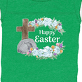thumbnail image 4 of Inktastic Happy Easter with Cross and Flowers Boys or Girls Baby Bodysuit, 4 of 5