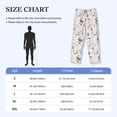 thumbnail image 4 of Lsque Fall Rabbit Print Men's Pajama Pants, Lounge Pant - Comfortable Home Wear,Elastic Waistband, Stylish Design-X-Large, 4 of 9