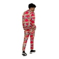 thumbnail image 3 of G-Style USA Men's Jungle Tiger G Stripe Track Suit Set ST808 - Red - 3X-Large, 3 of 5