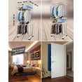 thumbnail image 6 of KASYDoFF Clothes Dryer Portable 1500W 1.7 Meters 3-Tier Foldable Clothes Drying Rack Energy Saving (Anion) Clothing Dryers Digital Automatic Timer with Remote Control for Apartment Hous, 6 of 9