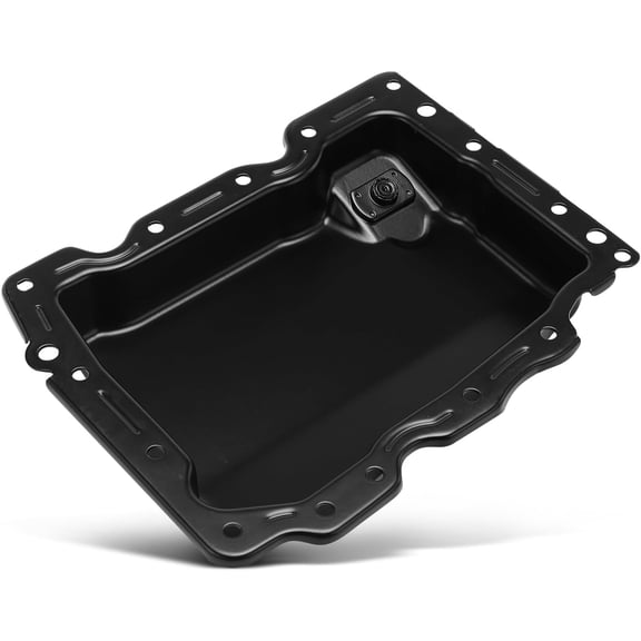 A-Premium Lower Engine Oil Pan Sump with Drain Plug Compatible with Chevrolet Equinox, Malibu, Traverse, Impala, Camaro, Colorado & GMC Terrain, Acadia & Buick LaCrosse & Cadillac CTS, 2.0L 2.5L