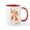 White/Red Inside, variant on CafePress - Bumblebee Mugs - 11 oz Ceramic Mug - Novelty Coffee Tea Cup