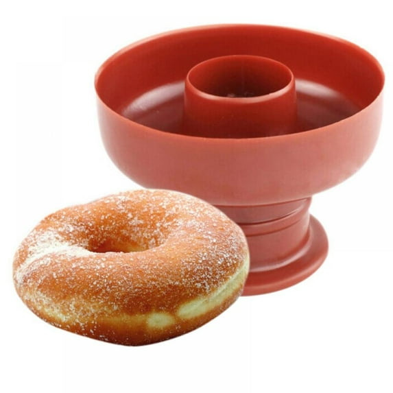 2PCS Donut Cutters Donut Molds Bread Cutter Small Cake Molds Handmade Doughnut Makers Kitchen Baking Tool for Home DIY Desserts