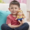 thumbnail image 2 of Littles by Baby Alive: Little Astrid Muñeca de 6 Pulgadas con Cabello Rubio, Ojos Azules con Peine, Juguete Infantil para Niños y Niñas, 2 of 5