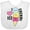 AA-White, variant on Inktastic I Love Ice Cream with Cute Ice Cream Cone Boys or Girls Baby Bib