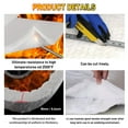 thumbnail image 3 of Ceramic Fiber Insulation Blanket 47"×24"×2/5" Fireproof & Heat Resistant Mat for Oven Stoves, Kilns, Forges, Fireplaces, 3 of 7