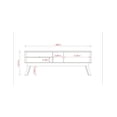 thumbnail image 2 of MOVEIS-MX MESA RACK PARA TV HASTA 75 MOVEIS-MX Frizz, 2 of 3