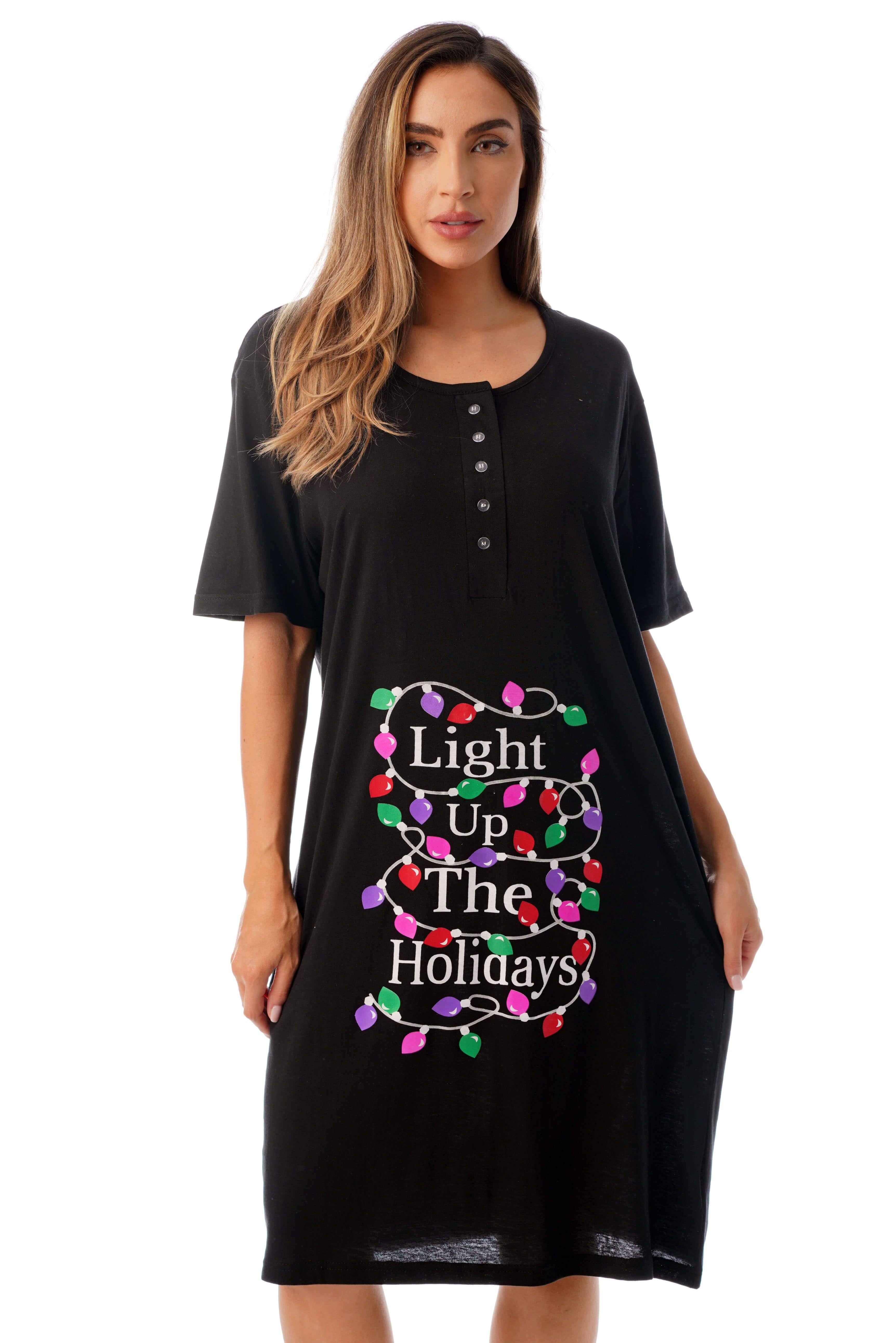 mens christmas night gowns
