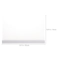 thumbnail image 2 of CRAFTHROU 1Jgo Pizarra De Mensajes LED Recargable Transparente Para Bar, 2 of 6